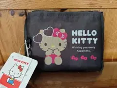 【新品未使用】①ハローキティ　日焼けキティ　エコバック　折りたたみエコバック