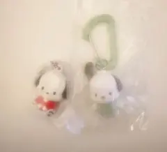 サンリオふわわフロッキーマスコット、カラフルカラビナマスコットチャームポチャッコ