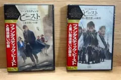 ファンタスティック・ビーストと魔法使いの旅・と黒い魔法使いの誕生 DVD 2点