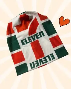 ✨新品✨セブンイレブン キャップ 薄手サラサラ 二重仕立て ロゴ柄
