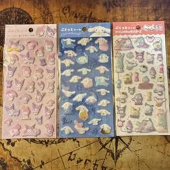 ダイソー ぷくっとシール ぷくぷく サンリオ マイメロ　クロミ　シナモロール