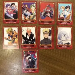 アニメキャラクターカードセット アニメイトジャンプフェア2026 9枚セット