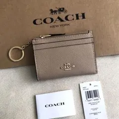 新品　COACH コーチ 定価17,600円 カードケース コイン 財布