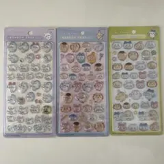 ちいかわ　ボンボンドロップシール 3つセット