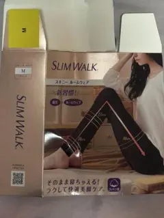 SLIM WALK 着圧レギンス スキニールームウェア　Mサイズ ブラック