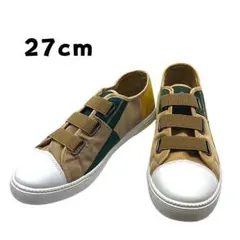 ひもなし ローカット スリッポン レディース　シューズ 27cm ナイロン