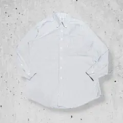 美品USA製ブルックスブラザーズスーピマコットンBDチェックシャツノンアイロンL