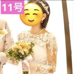 ウェディングボレロ　インナーブラウスウェディング　長袖 11号