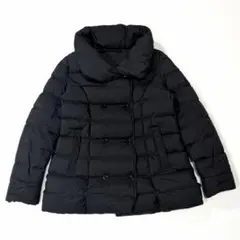 美品 タトラス LORENZANA ダブルボタン ダウンジャケット ブラック 5 