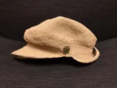 CA4LA カシラ キャスケット　麦わら帽子　ストローハット