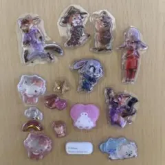 ボンボンドロップシール　キティ　BT21 ベイマックス　ズートピア　おすそ分け