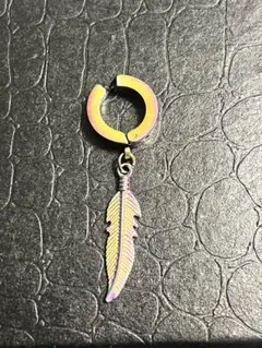 即購入OK！ フェイクピアス フェザー 未使用 即日発送 匿名配送ok