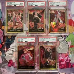 9/15まで【PSA10 希少連番】ワンピース　ヒロインズエディション 金ドン