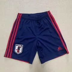 adidas 日本代表 ハーフパンツ ネイビー　サイズ150