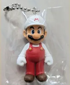 マリオ キーホルダー フィギュア ホワイトマリオ　マスコット