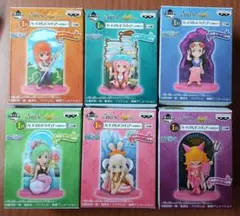 ワンピース カードスタンドフィギュア 6種