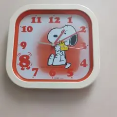 スヌーピー掛け時計