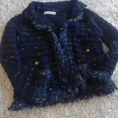 ツィードジャケット 卒園式 パーティードレス