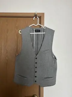 BEAMS グレー ベスト Lサイズ