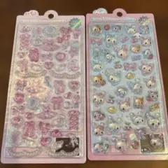 バレエ・キャンディツインズ　ボンボンドロップシールセット