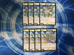 デュエルマスターズ　検問の守り輝羅、ウルトラヒーリングプリンセスメディック各4枚