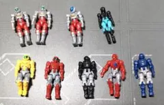 中古 ダイアクロン隊員 9体セット 2026年最新】ダイアクロン隊員セットの人気アイテム - メルカリ