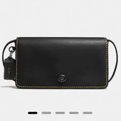 coach ディンキー グラブタン レザー ショルダーバッグ