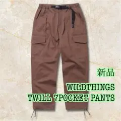 新品　ワイルドシングス　TWILL 7POCKET PANTS カーゴパンツのサムネイル