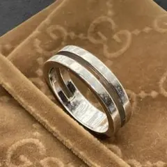 GUCCI シルバーリング Ag925 18.5号 指輪 メンズ 528