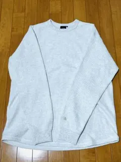 ワッフル 長袖カットソー