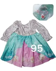 【95】 Disney ディズニー 子供用ワンピースディズニープリンセス