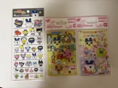 【新品未開封】たまごっち 4sizeステッカー たまもりしーるリフィル セット