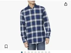 ✨残り一点✨Amazon Essentialsフランネルシャツ 長袖 メンズ
