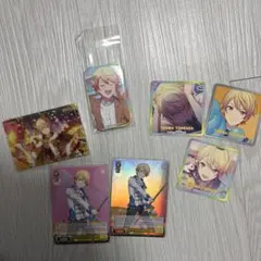 プロセカ　天馬司 カード スクエア缶バッジ ステッカー