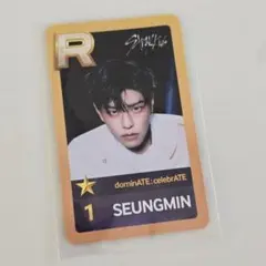 Straykids スキズ スンミン SSJYP シュスジェ リアルカード STRAY KIDS SSJYP SUPERSTAR IN TOKYO JYPNATION LALALALA PHOTO CARD