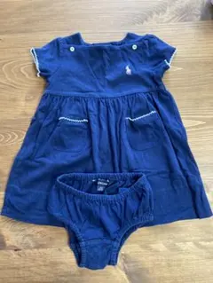Ralph Lauren ネイビー ワンピース 12M