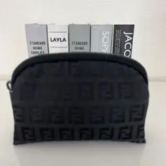 Fendi フェンディロゴ ポーチ FENDI フェンディ ポーチ BEAUTY POUCH SMALL TESS.JACQUARD