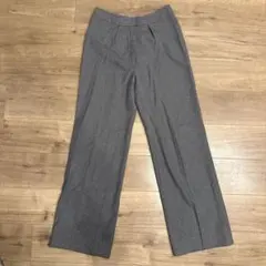 Vintage ストレートグレースラックス チェック柄