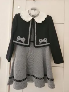 キッズ ワンピース ボレロ セットアップ 120cm