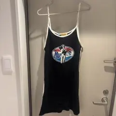 HYSTERIC GLAMOUR ブラックキャミソールワンピース