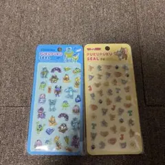 プクプクシール　モンスターズインク　トムアンドジェリー