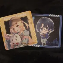 ホロライブ ReGLOSS GiGO 火威青 音乃瀬奏 コースター