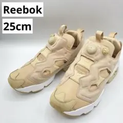 Reebok リーボック インスタポンプフューリー ナイロン ベージュ 25cm