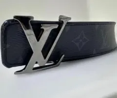 LOUIS VUITTON 經典花紋 皮帶 80/32