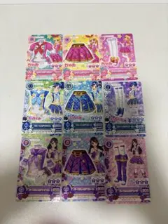 アイカツカード　ピンクトルテ　パープルトルテ　ブルートルテ アイカツカード ピンクトルテ ブルートルテ パープルトルテ セット