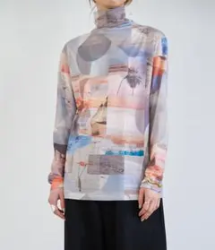 最終値下げ【完売品】PHEENY print drape neckのサムネイル