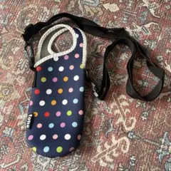 tone 水玉模様　ドット柄　ショルダー　ボトルカバー　ペットボトルホルダー