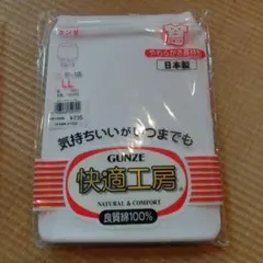 GUNZE 快適工房 ズロース LLサイズ ホワイト