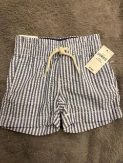 GAP ストライプ 3-6ヶ月　男の子　ベビー　タグ付き ハーフパンツ　半ズボン