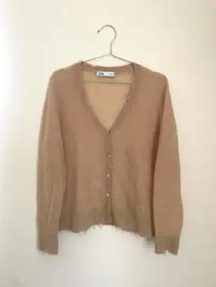 ZARA アルパカ混　カーディガン